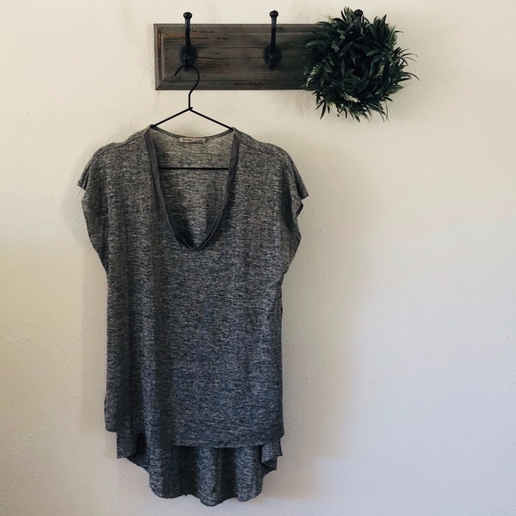 Zara Tops - Zara Grey Tunic T-Shirt M